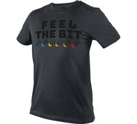NEO TOOLS T-Shirt Feel the bit Tee noir - Manches courtes hommes - T-Shirt de travail - Taille : XXL
