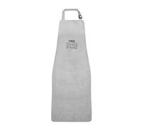 NEO TOOLS Tablier de soudure en cuir de haute qualité 60 x 90 cm Protection durable pendant les travaux de soudage Courroie de cou réglable et ignifuge et ceinture de taille (Option 1)