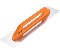 NEO TOOLS Truelle de lissage, épaisseur de la lame 0,7 mm, 580x128mm, truelle avec lame en acier inoxydable | Manche ergonomique en bois laqué, lame en acier inoxydable