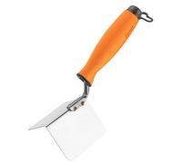 NEO TOOLS Truelle de stucateur pour angles extérieurs, col droit, lame 80 mm | Spatule pour angles intérieurs en acier inoxydable, pour la finition des angles extérieurs| Poignée bi-matière
