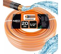 NEO TOOLS Tuyau d'arrosage 1/2 pouce, 20 m de long, 4 couches
