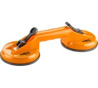 NEO TOOLS Ventouse double pour vitres, 80 kg, loqueteau en plastique