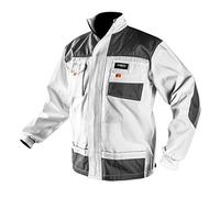 NEO TOOLS Veste de travail Blanc, travail Vestes, peintre Veste de travail veste veste de protection, Maurer M