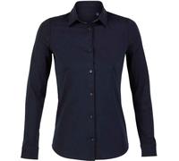 NEOBLU - chemise "Balthazar" pour femme manches longues PC4870 (M) (Bleu nuit)