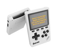 Neocade Console de Jeu Vidéo Portable Rétro, 40 Jeux Rétro sous Licence Authentique Pico Préinstallés, Compatible avec Cartouche PIKO/GBA - Blanc