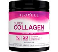 NeoCell, Super Collagen Peptides, Type 1 and 3, Peptides de Collagène, 200g Poudre, Sans Gluten, Sans Soja, Sans OGM