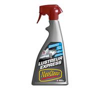 NeoClean Lustreur Express 500 ML - Brillant Extrême Diamant, Protection UV, Effet Déperlant - Nettoyant et Lustreur pour Peintures, Plastiques, Vitres - Facile à Utiliser, Ne Tâche Pas Les Joints