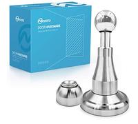 Neoera - Lot de 4 butoirs de porte muraux magnétiques Soft-Catch, absorption des chocs hydraulique, acier inoxydable 304 de qualité supérieure, anti-rouille, résistant, pour différents types de portes