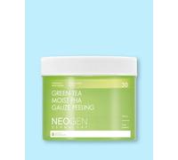 DERMALOGY by NEOGENLAB Green Tea Moist PHA Gauze Peeling Pads (30 pads) - Exfoliating & Soothing Peeling Pad with AHA, BHA, PHA, LHA & Green Tea & Hyaluronic Acid - Korean Skin Care