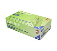 neoLab 1-0829 Lot de 100 gants jetables en nitrile Vert Taille S