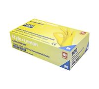 neoLab 1-0840 Lot de 100 gants jetables en nitrile Jaune Taille M