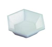 Neolab 1 366 jetables avec bol, Lot de 6, carrée, 50 ml, Blanc (lot de 500)