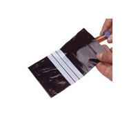 neolab 1-7131 Basse Densité Sachet Plastique, 100 mm de Largeur, 150 mm de hauteur, noir (Lot de 100)