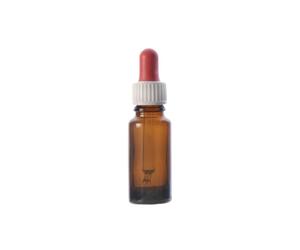 neoLab 1-7241 - Flacon compte-gouttes avec pipette à vis - 20 ml - Marron