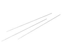 Neolab 2-1022 Tampons de coton Tête de poignée en aluminium 150 mm 2 mm Lot de 100