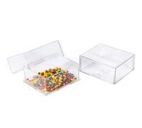 Neolab 2 1523 rectangulaire Boîtes, trombones, 60 mm x 50 mm x 25 mm (lot de 10)