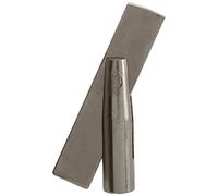 Neolab 2 2370 en acier inoxydable fin Mélangeur pour mélanger Tige 6 mm Tête droite polyvalent - 60 mm de diamètre