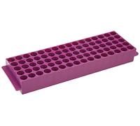 Neolab 2 2563 support de panier supérieur pour 80 conteneurs de réaction 1.5 ml Polypropylène Violet