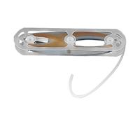 neoLab 2-9025 Tuyau de dialyseur en cellulose/régénère 26 mm de largeur plat, 25 mm de largeur x 30 mm de longueur x 15,9 mm de diamètre, transparent