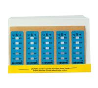 Neolab 3-1913 Bandelettes de mesure de Température, 77 °C à 99 °C (Lot de 10)