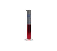 neoLab 4-4104 Eprouvette graduée, forme haute, TPX, classe B, graduations bleues, 250 mL (paquet de 1)