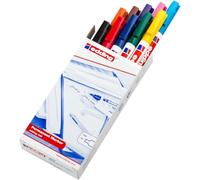 neoLab® 400 Marqueur permanent lot de 10, largeur de trait 1 mm, encre indélébile métal plastique verre, séchage rapide