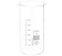 neoLab E-1054 Lot de 6 verres à bière Forme haute 2000 ml