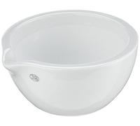neoLab E-1137 Mortier en porcelaine avec bec verseur, rugueux, 125 mm x 63 mm, 220 ml