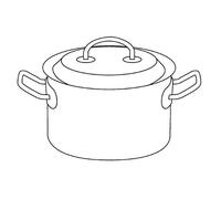 Neolab électrique 1123 Pot en acier inoxydable avec couvercle Diamètre Intérieur : 20 cm, hauteur 15 cm, 4 l