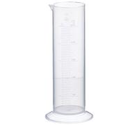 neolab électronique 4039 éprouvette graduée, forme basse, 1000 ml : 25 ml, PP, ronde pied