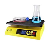neoLab Rocking Shaker 7-0952 Rocking Shaker Angle d'inclinaison variable de 1 à 12° Tapis en caoutchouc 12 V Jaune