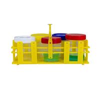 neoLabLine Neolab 6-2611 Polypropylène Étagère multifonctionnelle dans Le Panier de 70 mm Hauteur x 120 mm de Largeur, Jaune
