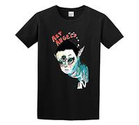 Neolboos Art Angels Grimes Men Adult Short Sleeve Black M