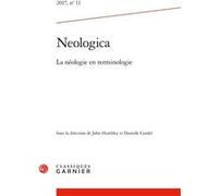 Neologica John Humbley (Direction), Jean-François Sablayrolles (Direction), Collectif (Auteur)