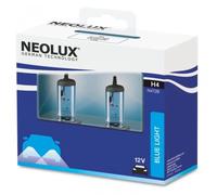 Neolux Ampoule halogène H4 Blue Light 12 V 60/55 W 4000 K, lot de 2