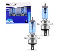 Neolux Lot de 2 ampoules halogènes pour phares halogènes N472B-2SCB 4000 K 12 V 60 55 W Bleu