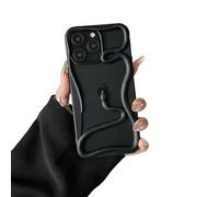 NeoLuxe Electroplated Snake-Pattern Phone Case - Full Protection & ShockproofCool 3D Snake Cases for iPhone 16 15 14 Pro Max, Cool Hollow Solid Color 3D Snake Phone Case (15ProMax,Frosted Black)