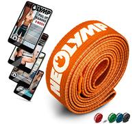 NEOLYMP Bandes Élastiques de Musculation Longues avec E-Book - Résistantes et Lavables, Accessoire de Fitness, Bande de Résistance, Élastiques de Sport