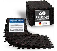 NEOLYMP Tapis mousse puzzle (5 x 8 panneaux + pièces de bordure) - dalle mousse tapis caoutchouc dalles mousse tapis sol sport fitness dalles amortissantes tapis protection sol dalle en mousse