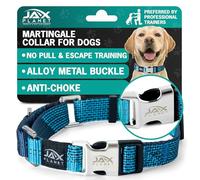 Neoman ZLCO007NM Collier martingale coloré pour dressage de chien avec boucle à pression réfléchissant pour chiens de taille moyenne et grande
