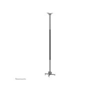Neomounts ACL25-500BL Extension 89cm pour supports plafond vidéoprojecteur CL25-540BL1/550BL1, Acier noir, Poteau Ø39mm, Garantie 5 ans