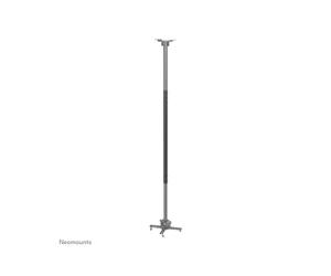 Neomounts ACL25-500BL Extension 89cm pour supports plafond vidéoprojecteur CL25-540BL1/550BL1, Acier noir, Poteau Ø39mm, Garantie 5 ans