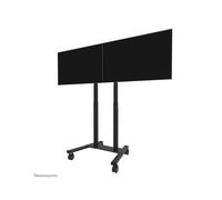 Neomounts ADM-875BL2 Adaptateur Double Écran 42-65", max. 40kg/écran, VESA 100x100 à 800x400mm, Acier, réglage hauteur, Largeur 2130mm