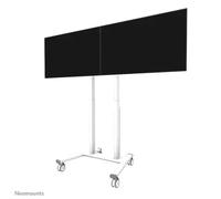 Neomounts ADM-875WH2 - Composant de montage (adaptateur de raccordement) - pour 2 écrans LCD - verrouillable - acier - blanc - Taille d'écran : 42"-65" - montable sur chariot, montable sur support - p