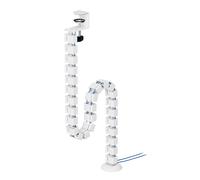 Neomounts - Colonne vertébrale de la gestion des câbles - design à pince, universel - blanc