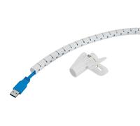 Neomounts - Manchon de gestion des câbles - pour 1-3 câbles, universel - blanc - 2 m