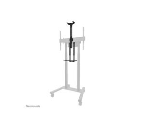 Neomounts AFL-875BL1 Kit Vidéobar/Multimédia : Acier Noir, Charge Max 9kg, Étagère Caméra Réglable pour Supports FL55-875BL1/WL55-875BL1, Adaptateur Logitech Rally Bar/Mini