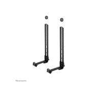 Neomounts AWL29-650BL1 Support mural universel pour barre de son/visio, acier noir, VESA, 15kg max, profondeur ajustable 77-215mm, 437x50x215mm