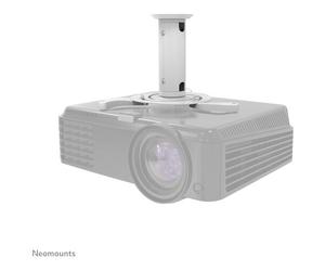 Neomounts BEAMER-C80WHITE Support de plafond pour vidéoprojecteur - h13-20 cm - orientable