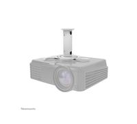 Neomounts BEAMER-C80WHITE Support Plafond Projecteur Acier Blanc, Charge 15kg, Hauteur Ajustable 13-20cm, Inclinaison 0-30°, Rotation/Pivot 360°